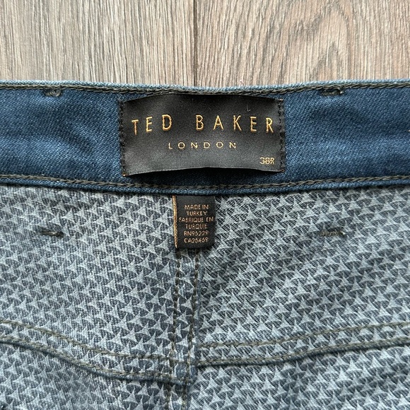 Ted Baker Button Fly Straight Slim Jeans - Picture 6 of 8
